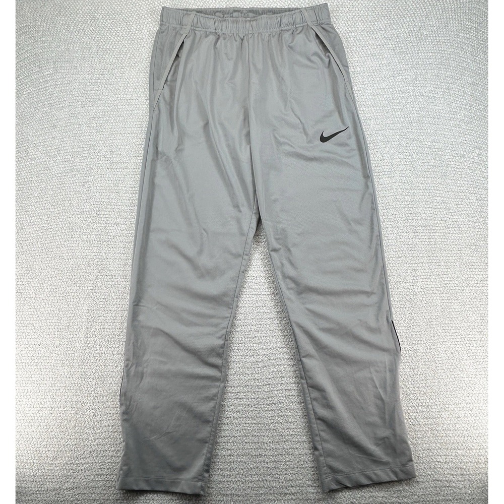 Nike Pants Mens XL 32x30 Particle Gray Dri-Fit Epic Knit Training Performance